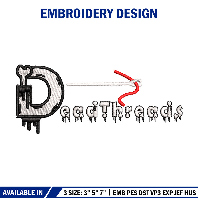 Death logo embroidery design, Death logo embroidery, logo design, Embroidery shirt, logo shirt, Instant download.jpg