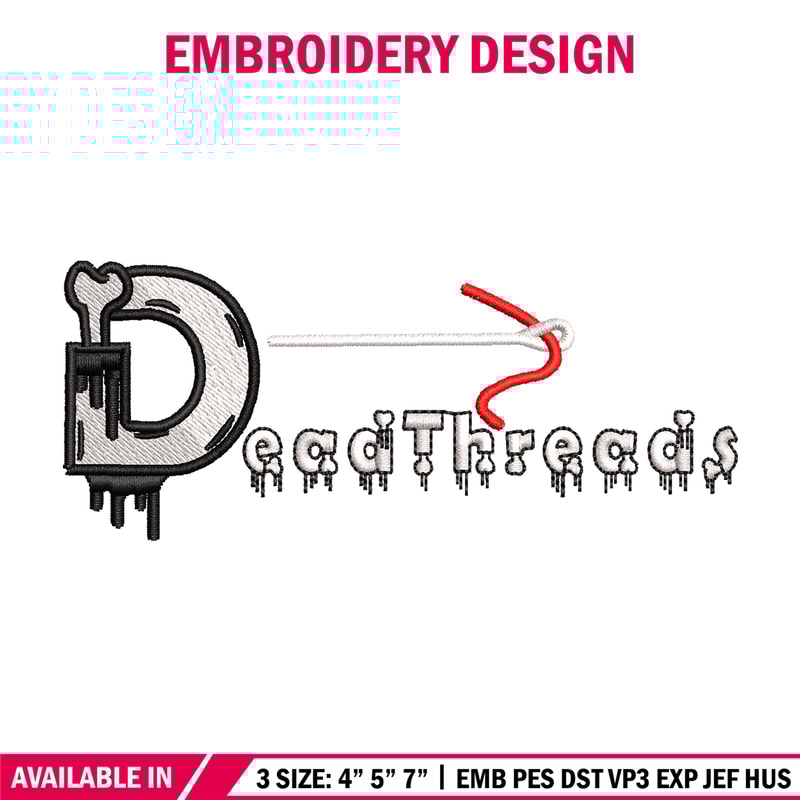 Death logo embroidery design, Death logo embroidery, logo design, Embroidery shirt, logo shirt, Instant download.jpg