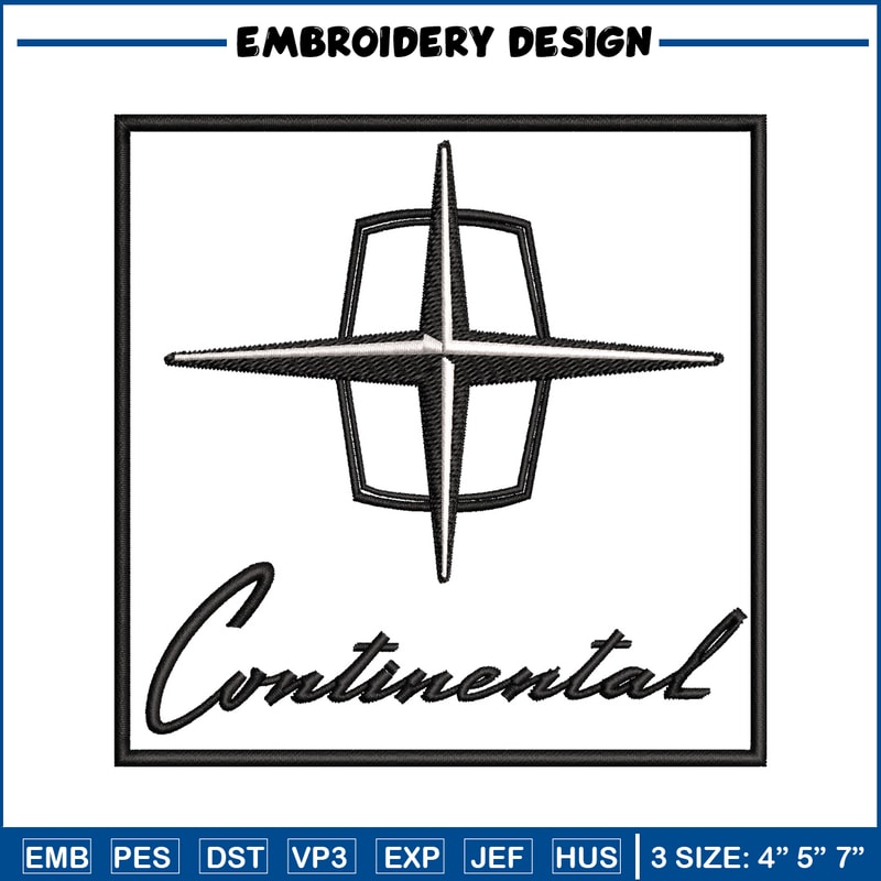 Continental logo embroidery design, Continental logo embroidery, logo design, embroidery file, Digital download..jpg