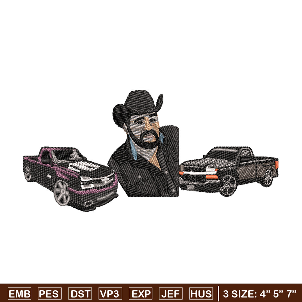 Man and car embroidery design, Man and car embroidery, logo design, Embroidery file, logo shirt, Instant download..jpg