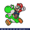 Mario game embroidery design, Mario game embroidery, logo design, Embroidery file, game shirt, Instant download..jpg