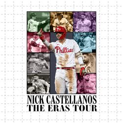 nick castellanos the eras tour png, vintage phillies png, nick castellanos baseball png, baseball jersey fan
