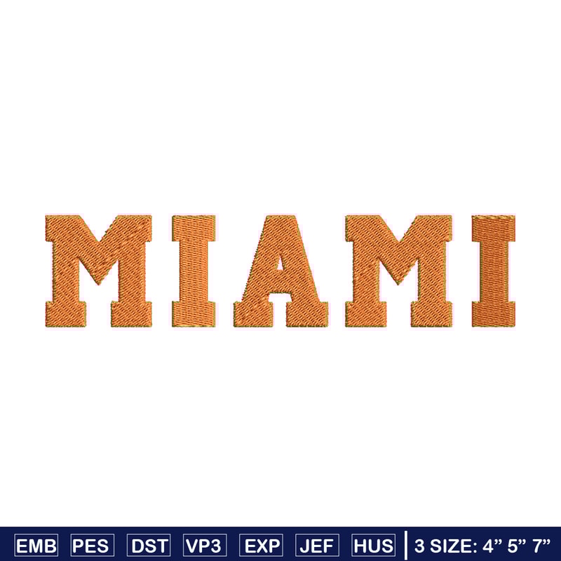 Miami Hurricanes embroidery, Miami Hurricanes embroidery, Football embroidery, Sport embroidery, NCAA embroidery. (29).jpg