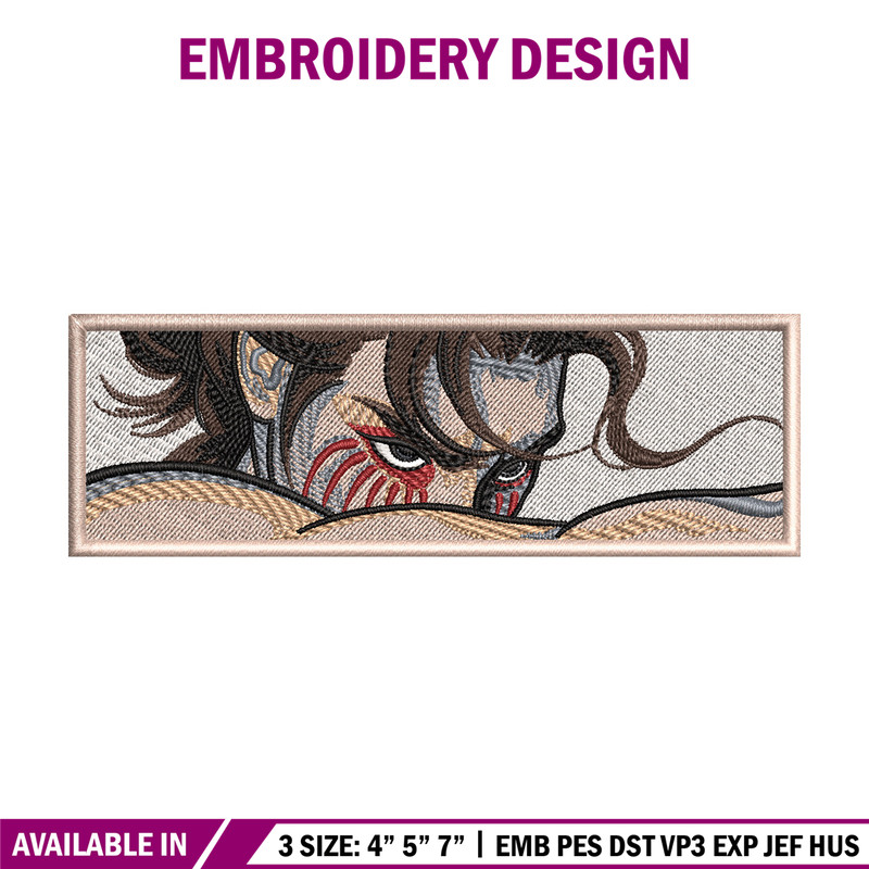 Eren Fallen Angel embroidery design, Aot embroidery, Anime design, Embroidery shirt, Embroidery file, Digital download.jpg
