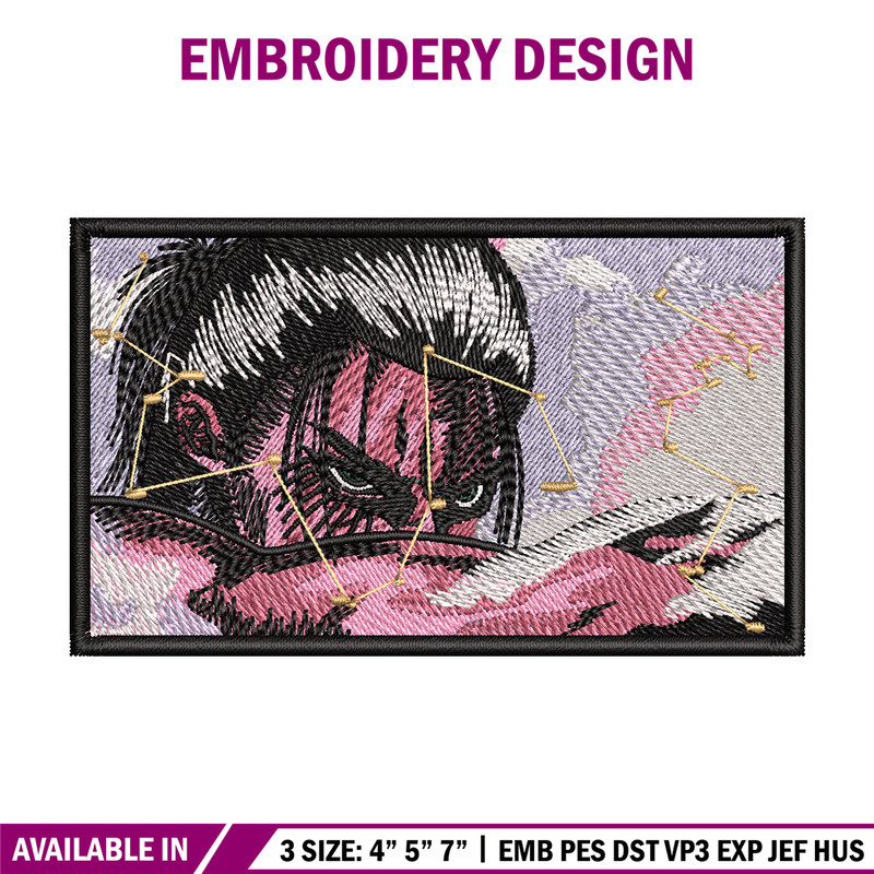 Eren rectangle embroidery design, Aot embroidery, Anime design, Embroidery shirt, Embroidery file, Digital download.zip.jpg