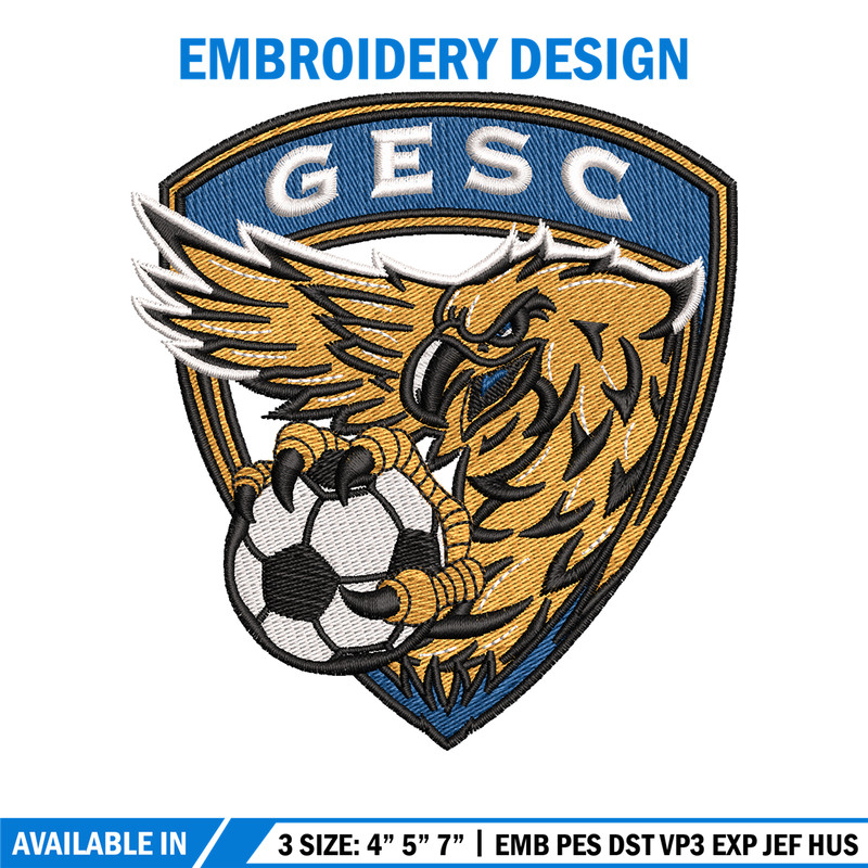 Gesc Logo embroidery design, Gesc logo embroidery, logo design, Embroidery file, logo shirt, Instant download..jpg