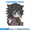 Giyu cat embroidery design, Giyu embroidery, Anime design, Embroidery shirt, Embroidery file, Digital download.jpg