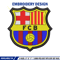 Fc Barcelona logo embroidery design, logo embroidery, logo design, Embroidery shirt, football shirt, Instant download.jpg