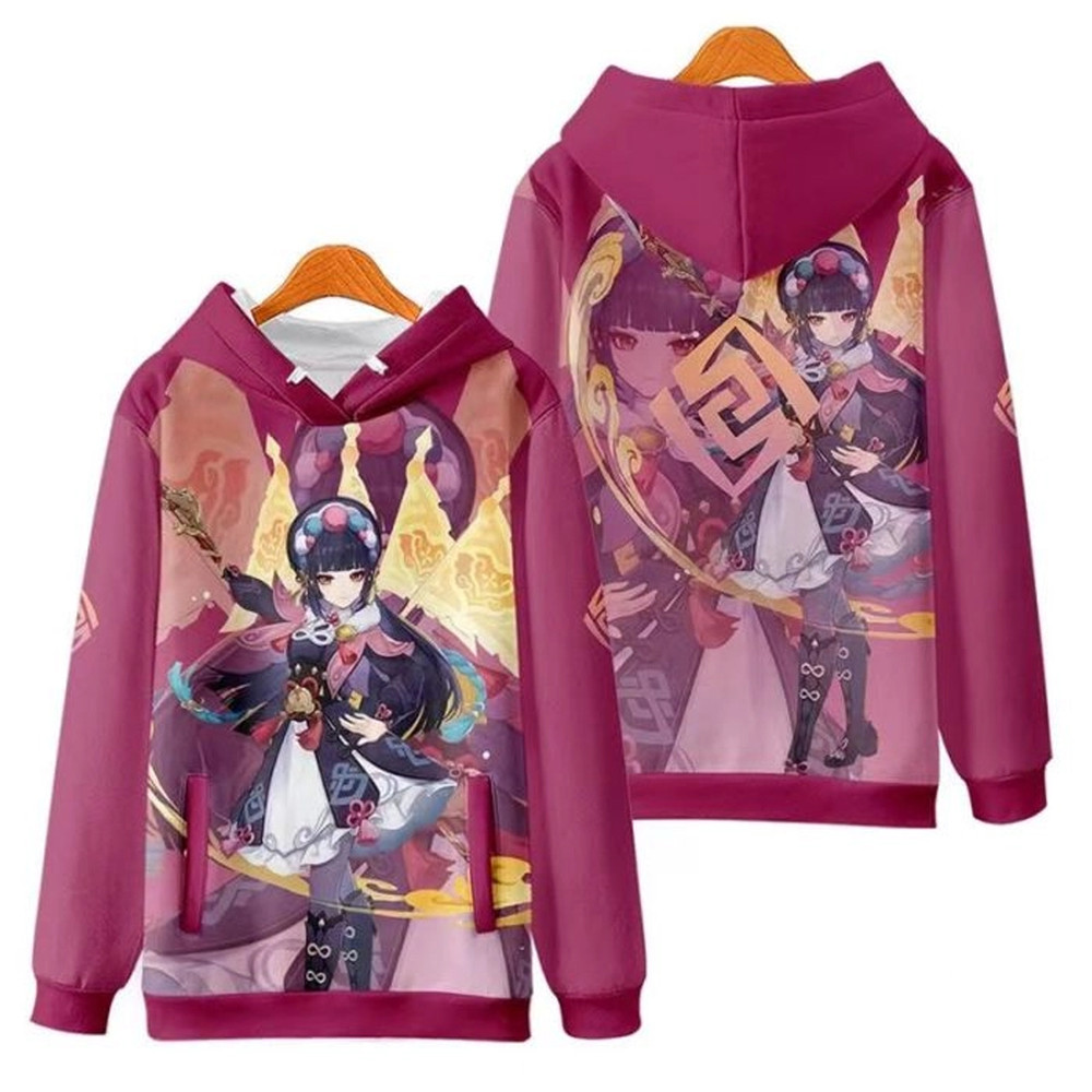 Yun Jin Genshin Impact All Over Print 3D Hoodie Zip Hoodie, Yun Jin Genshin Impact Hoodie 3D Zip Hoodie Fleece Hoodie