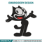 Felix the Cat embroidery design, Felix the Cat embroidery, cartoon design, embroidery file, logo shirt, Digital download.jpg