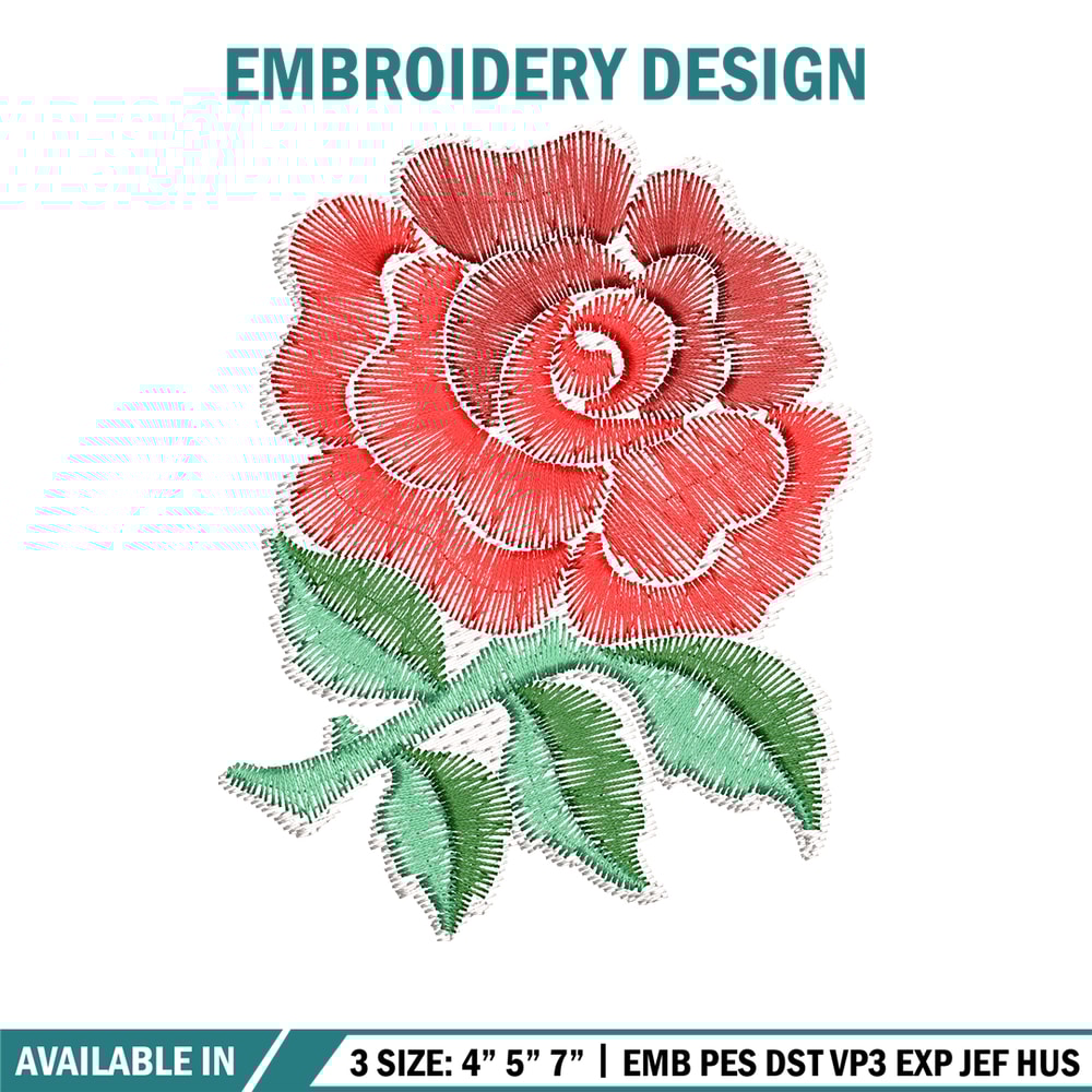 Flower Rose embroidery design, Flower Rose logo embroidery, logo design, Embroidery shirt, logo shirt, Instant download.jpg