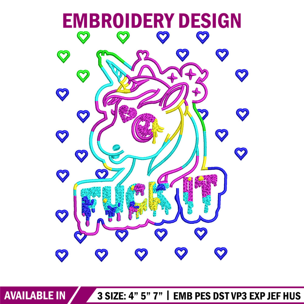 Fuck it embroidery design, Logo embroidery, Embroidery file, Embroidery shirt, Emb design, Digital download.jpg