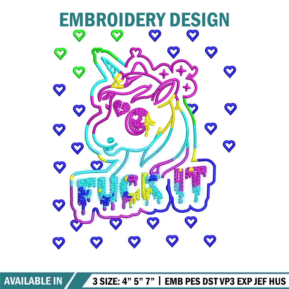 Fuck it embroidery design, Logo embroidery, Embroidery file, Embroidery shirt, Emb design, Digital download.jpg