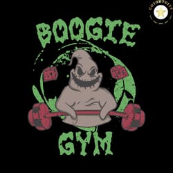 funny boogie gym boogie man svg cutting digital file