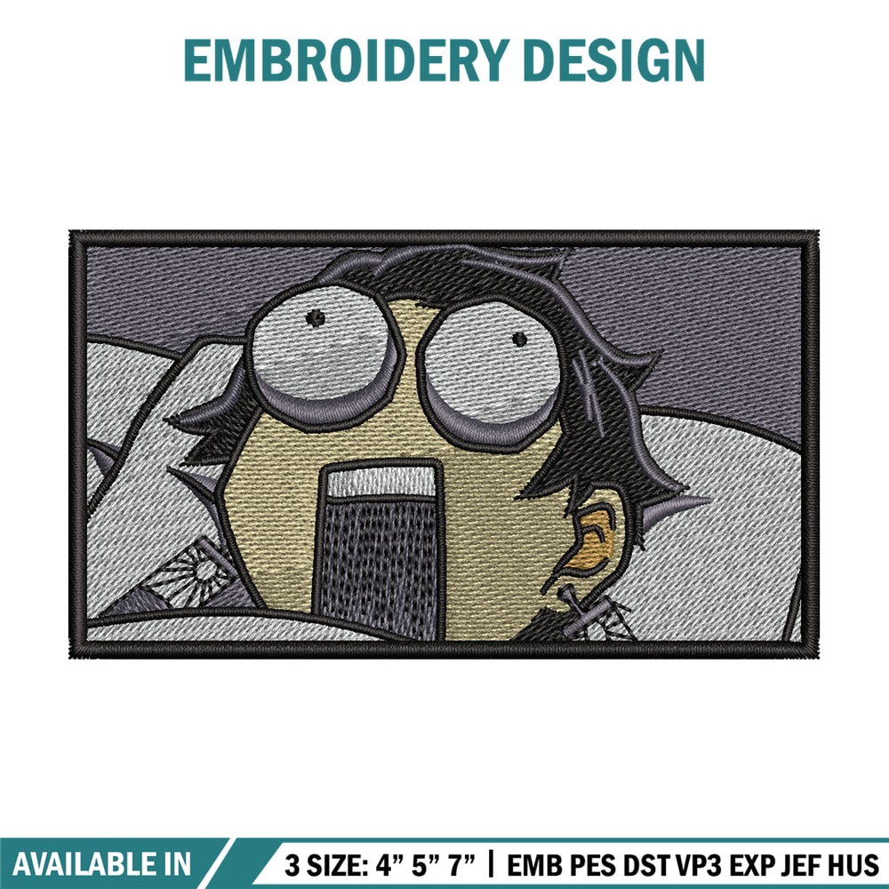 Funny tanjiro embroidery design, Tanjiro embroidery, Anime design, Embroidery shirt, Embroidery file, Digital download.jpg