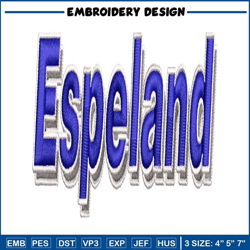 Espeland Logo embroidery design, Espeland Logo embroidery, logo design, embroidery file, logo shirt, Digital download..jpg