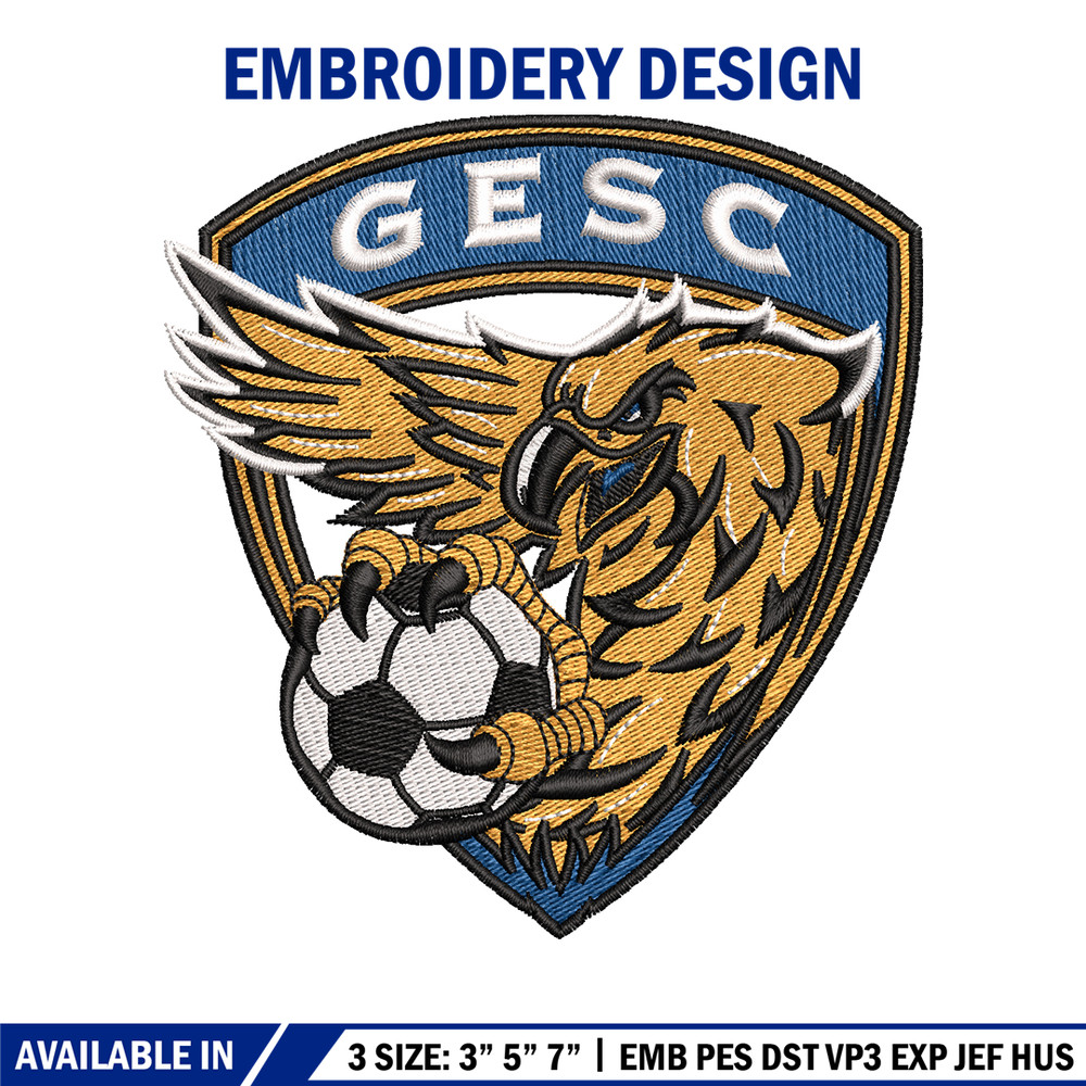 Gesc Logo embroidery design, Gesc logo embroidery, logo design, Embroidery file, logo shirt, Instant download..jpg