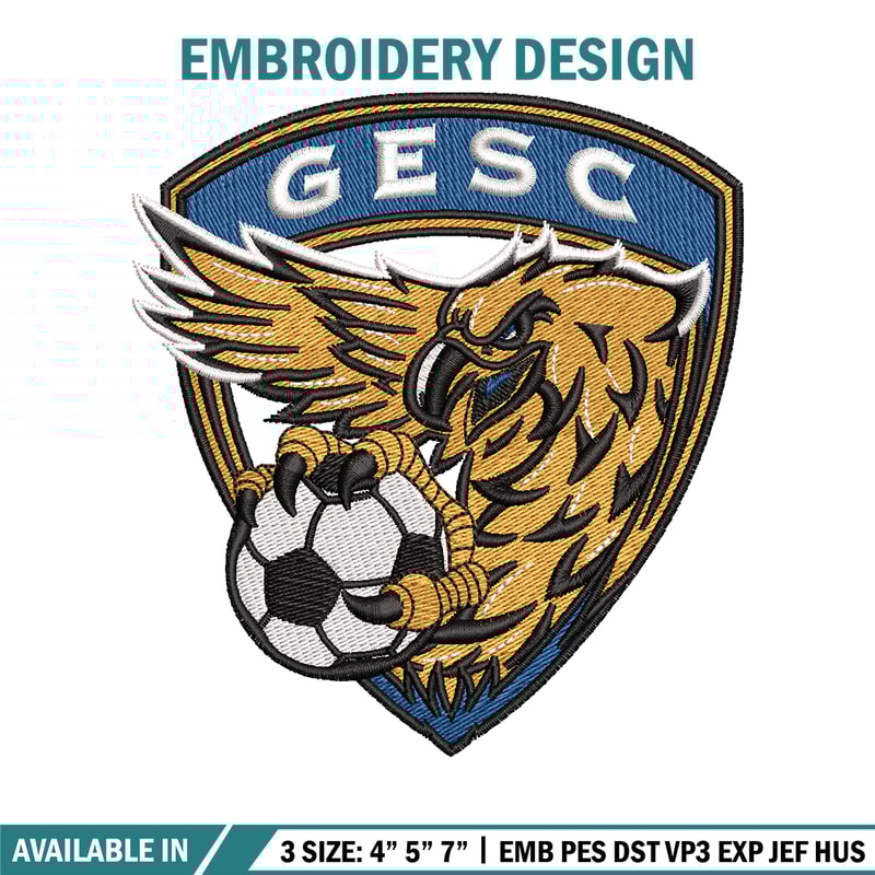Gesc Logo embroidery design, Gesc logo embroidery, logo design, Embroidery file, logo shirt, Instant download..jpg