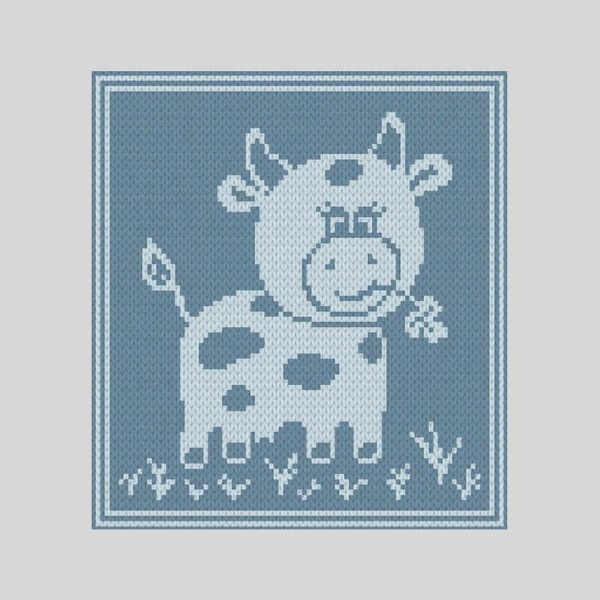 loop-yarn-finger-knitted-cow-blanket-4