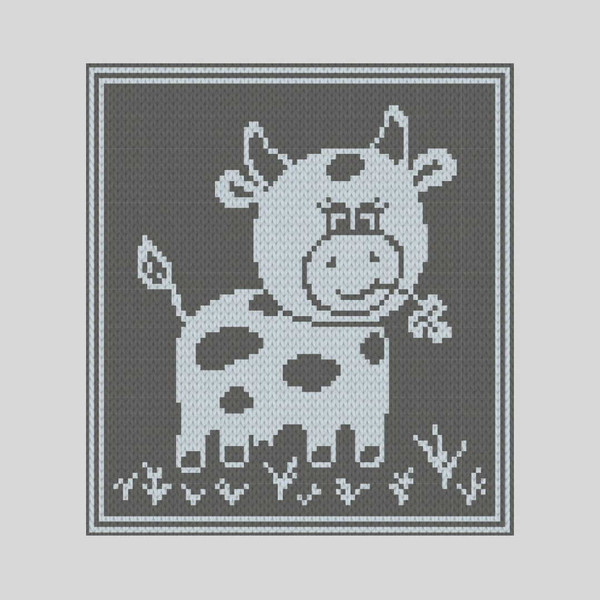 loop-yarn-finger-knitted-cow-blanket-6