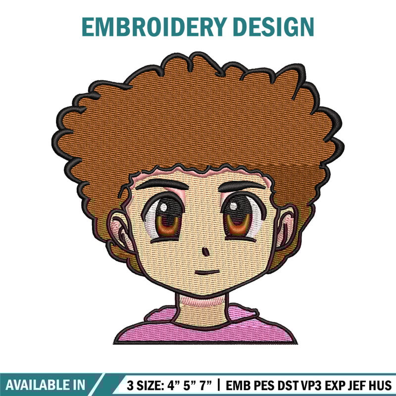 Girl cartoon embroidery design, Girl cartoon embroidery, logo design, embroidery file, cartoon shirt, Digital download..jpg