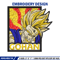 Gohan poster embroidery design, Dragonball embroidery, Anime design, Embroidery shirt, Embroidery file, Digital download.jpg