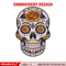 Head skull embroidery design, Skeleton embroidery, Emb design, Embroidery shirt, Embroidery file, Digital download.jpg