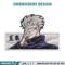Gojo white embroidery design, Jujutsu embroidery, Anime design, Embroidery shirt, Embroidery file, Digital download.jpg