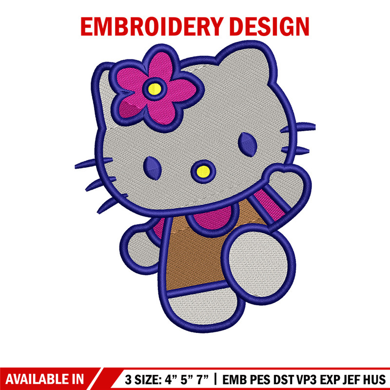 Hello kitty embroidery design, Kitty embroidery, Embroidery file,Embroidery shirt, Emb design, Digital download.jpg