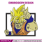 Goku ssj box embroidery design, Dragonball embroidery, Anime design, Embroidery shirt, Embroidery file,Digital download.jpg