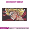 Goku ssj embroidery design, Dragonball embroidery, Anime design, Embroidery shirt, Embroidery file, Digital download.jpg