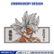 Goku white embroidery design, Dragonball embroidery, Anime design, Embroidery shirt, Embroidery file, Digital download.jpg