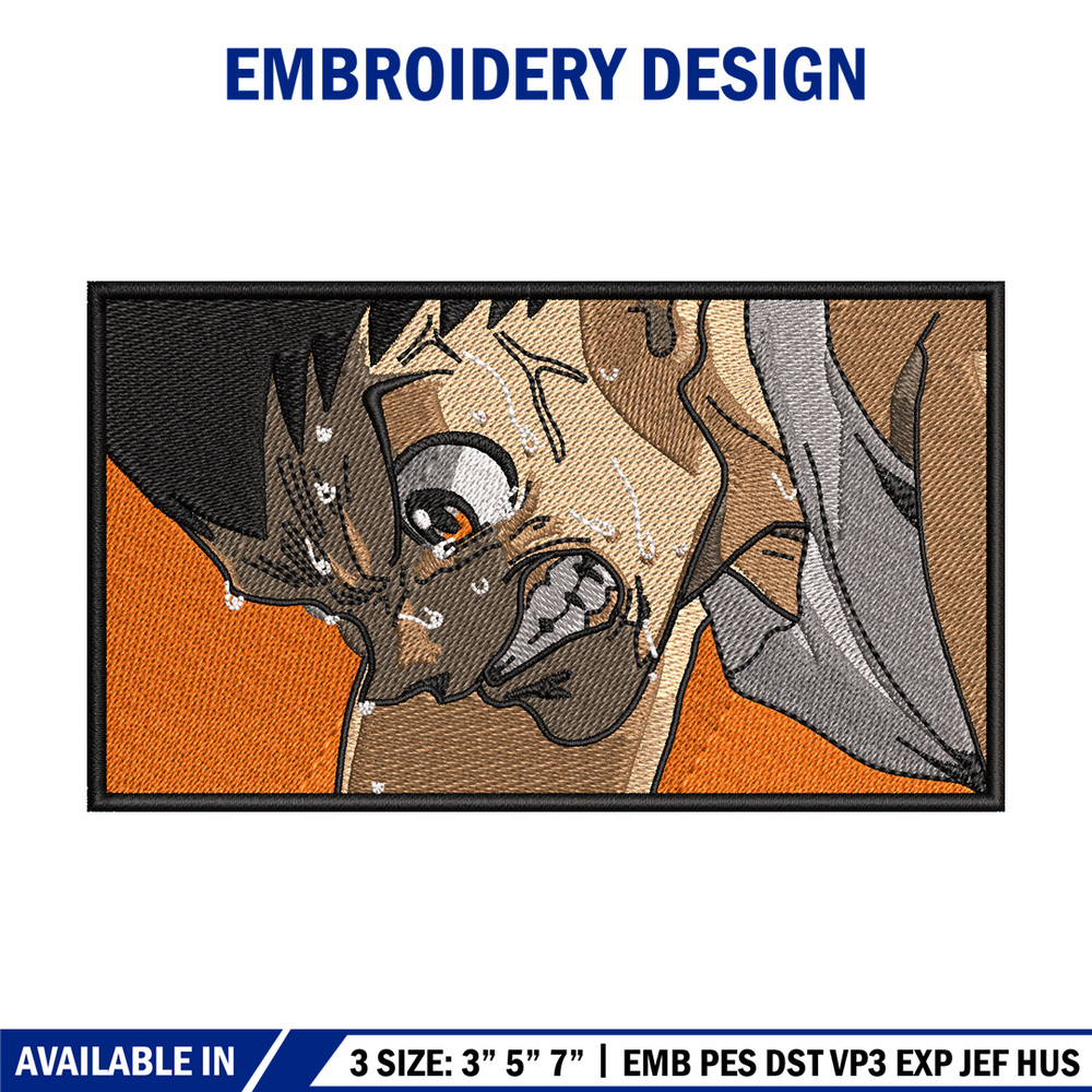 Gon frame embroidery design, Hxh embroidery, Anime design, Embroidery shirt, Embroidery file, Digital download.jpg