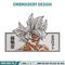 Goku white embroidery design, Dragonball embroidery, Anime design, Embroidery shirt, Embroidery file, Digital download.jpg