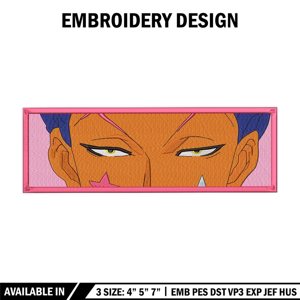 Hisoka pink eyes embroidery design, Hxh embroidery, Embroidery shirt, Embroidery file, Anime design, Digital download.jpg