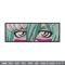 Nel tu eyes embroidery design, Bleach embroidery, Anime design, Embroidery shirt, Embroidery file, Digital download.jpg