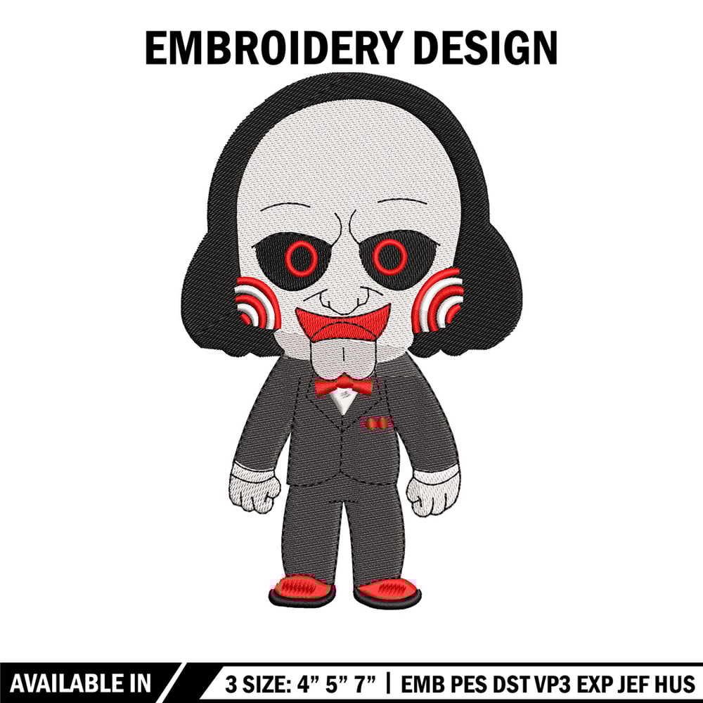 Horror man embroidery design, Horror embroidery, Embroidery file,Embroidery shirt, Emb design, Digital download.jpg