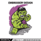 Hulk chibi embroidery design, Hulk chibi embroidery, movie design, Embroidery file, movie shirt, Digital download..jpg