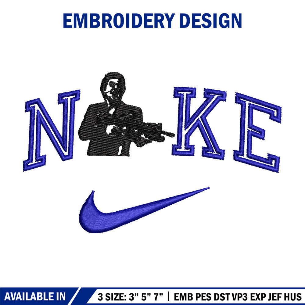 Gunman nike embroidery design, Nike embroidery, Embroidery file, Embroidery shirt, Emb design, Digital download.jpg