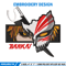 Ichigo eyes embroidery design, Bleach embroidery, Anime design, Embroidery shirt, Embroidery file, Digital download.jpg