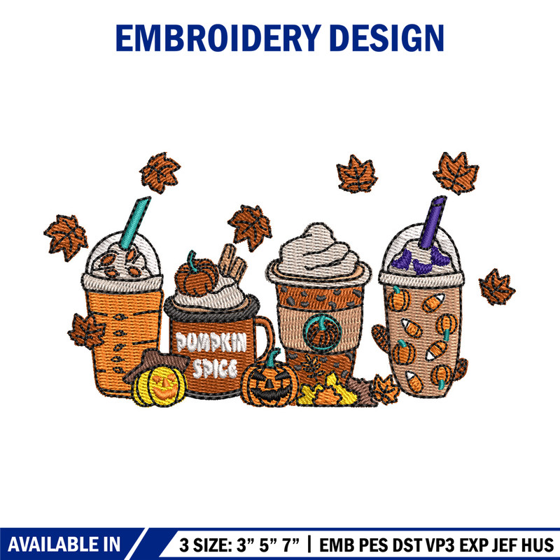 Halloween coffee embroidery design, Halloween embroidery, Embroidery file,Embroidery shirt, Emb design, Digital download.jpg