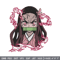 Nezuko angry embroidery design, Neuzko embroidery, Anime design, Embroidery shirt, Embroidery file, Digital download.jpg