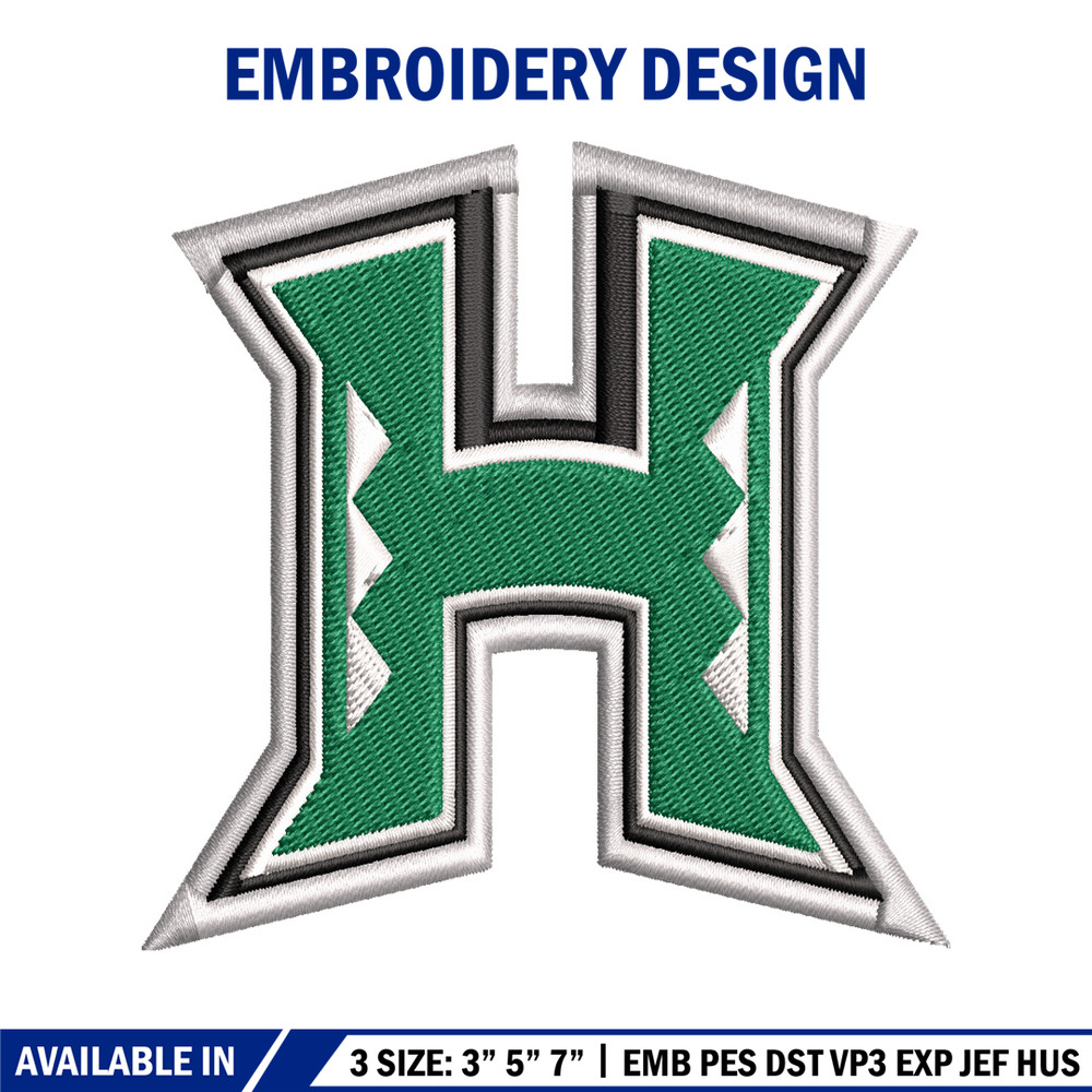 Hawaii Warriors embroidery design, Hawaii Warriors embroidery, logo Sport, Sport embroidery, NCAA embroidery..jpg