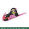 Nezuko cute nike embroidery design, Neuzko embroidery, Anime design, Embroidery shirt, Embroidery file, Digital download.jpg