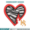 Heart break embroidery design, Heart break embroidery, embroidery file, logo design, logo shirt, Digital download..jpg