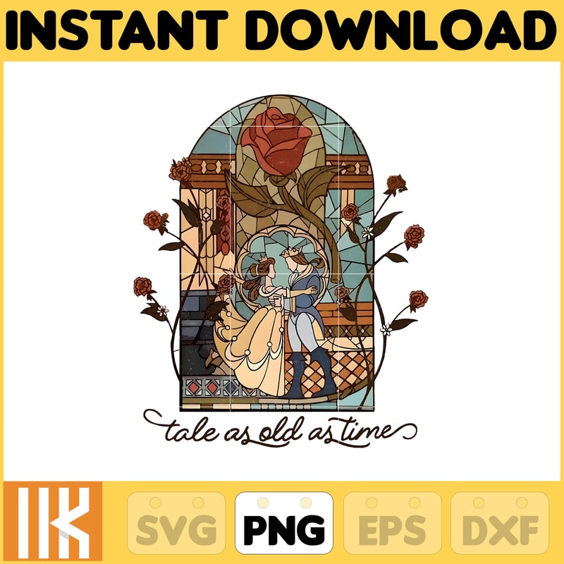 Disney Tale as Old as Time Png, Disney Belle & Co Png, Beauty And The Beast Png, Disney Png, Princess Png, Beauty Belle Png.jpg