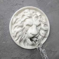 lion head pool water spout   rosette water spitter  water fountain emitter pool water feature