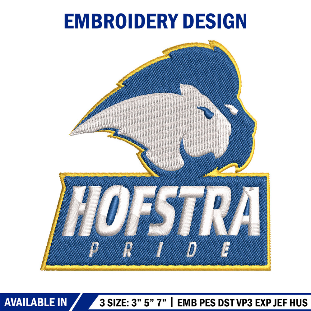 Hofstra Pride embroidery design, Hofstra Pride embroidery, logo Sport, Sport embroidery, NCAA embroidery..jpg