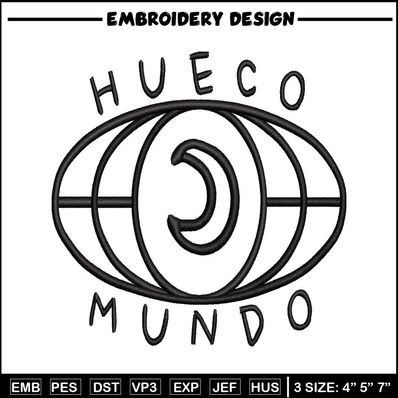 Hueco Mundo embroidery design, Hueco Mundo embroidery, logo design, embroidery file, logo shirt, Digital download.jpg