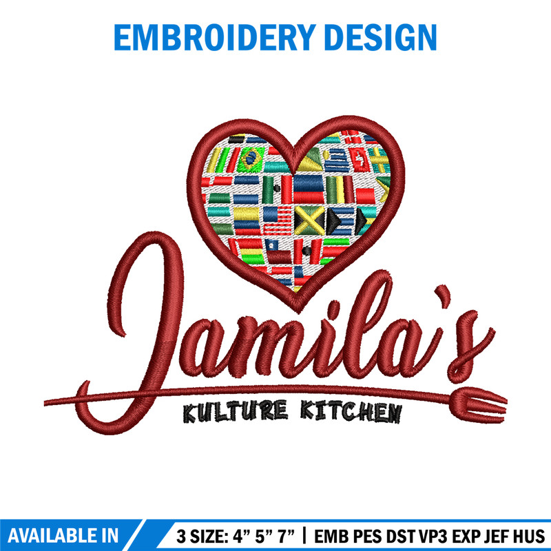 Jamila Logo embroidery design, Jamila Logo embroidery, logo design, Embroidery file, logo shirt, Instant download.jpg